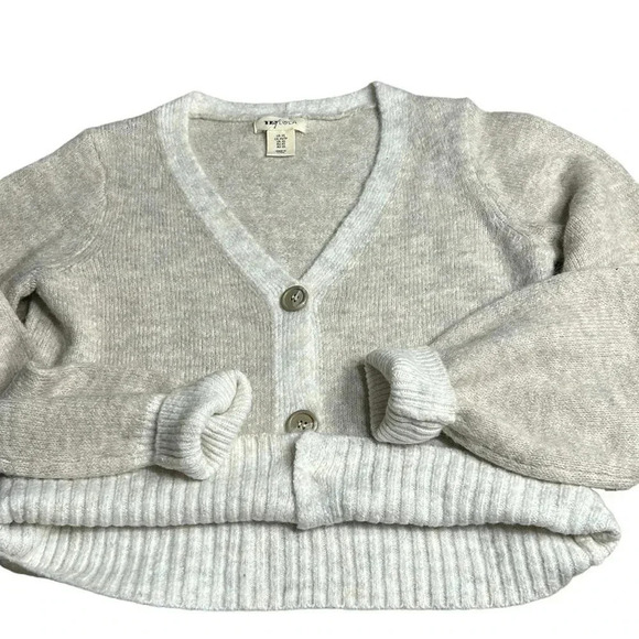 YES/Lola cardigan,woman XS. ALPACA blend,neutral ,cropped,career ,Lagenlook - Picture 14 of 16